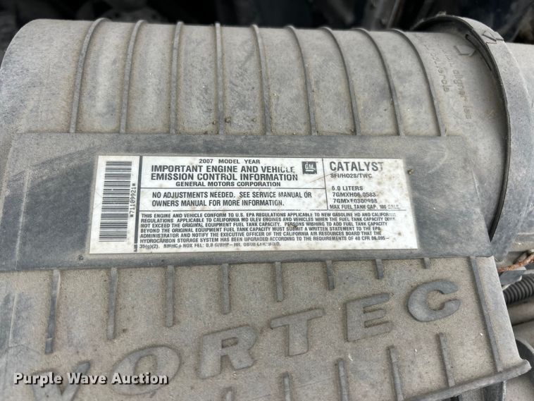 image for item FC5497 2007 Chevrolet Express box truck