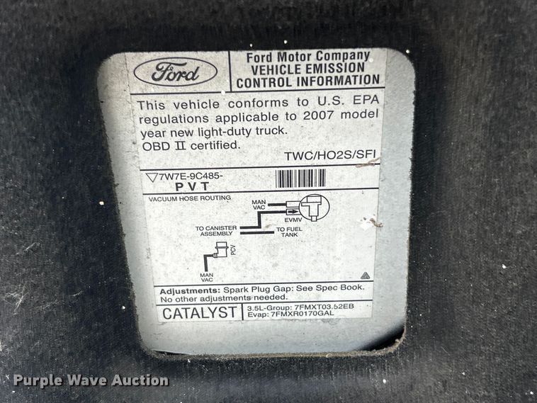 image for item FC5508 2007 Lincoln MKX SUV