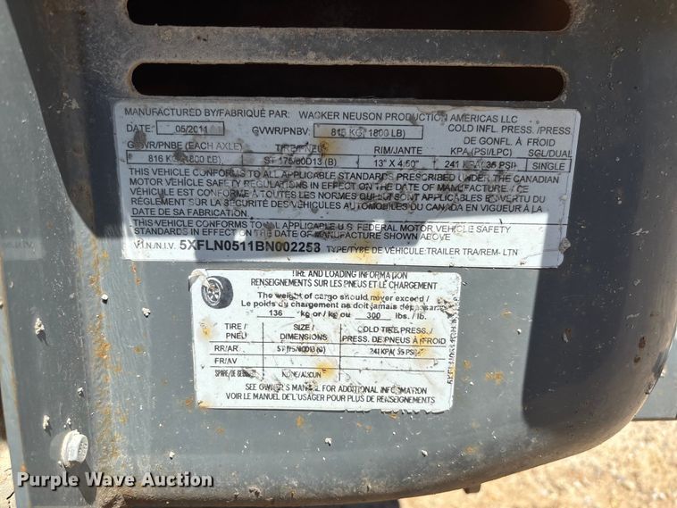 image for item FC5576 2010 Wacker Neuson LTN6 light plant