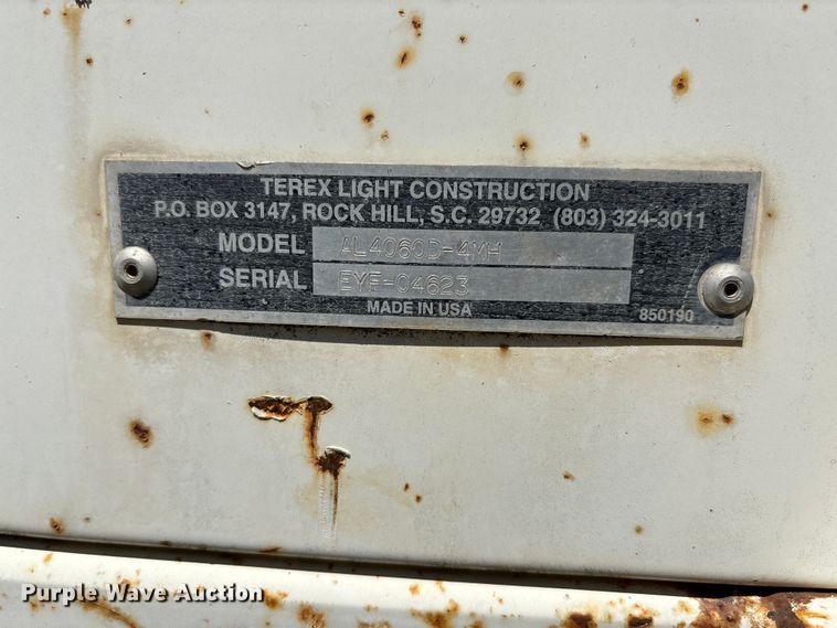 image for item FC5581 Terex amida AL4060D-4MH light plant