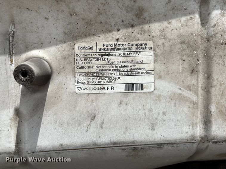 image for item FC5588 2016 Ford F150 XL pickup truck