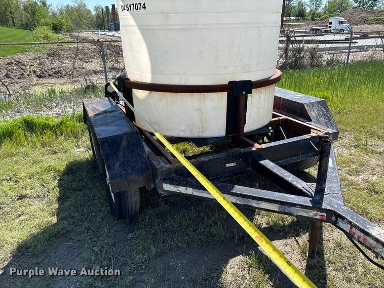 image for item FC5597 1999 Shop built Tank trailer