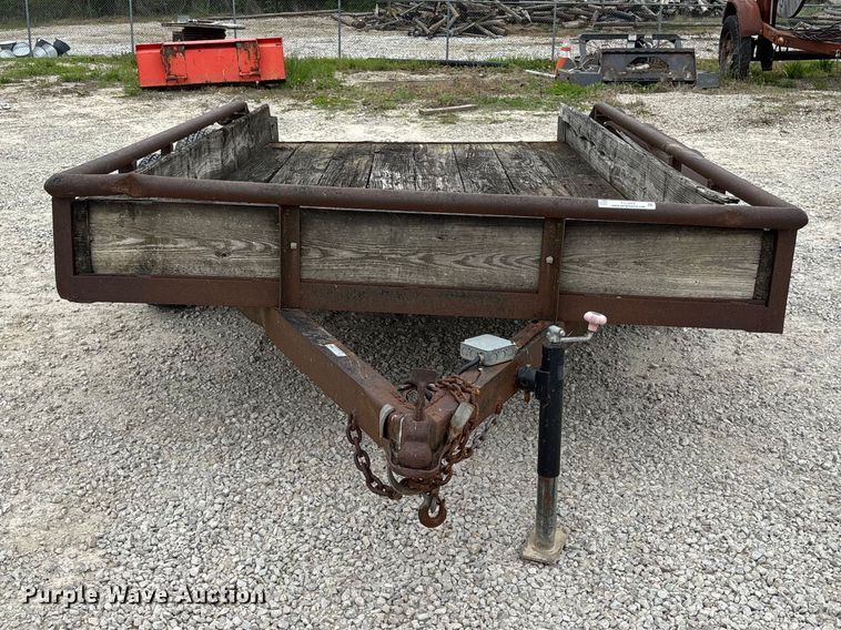 image for item FC5602 1987 Doolittle utility trailer