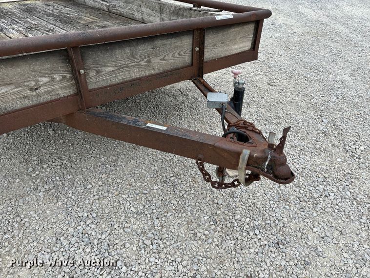 image for item FC5602 1987 Doolittle utility trailer
