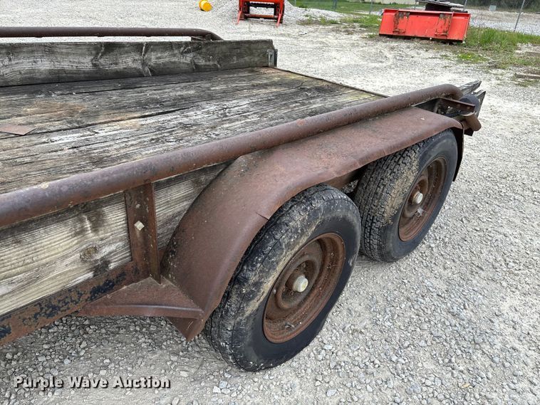 image for item FC5602 1987 Doolittle utility trailer