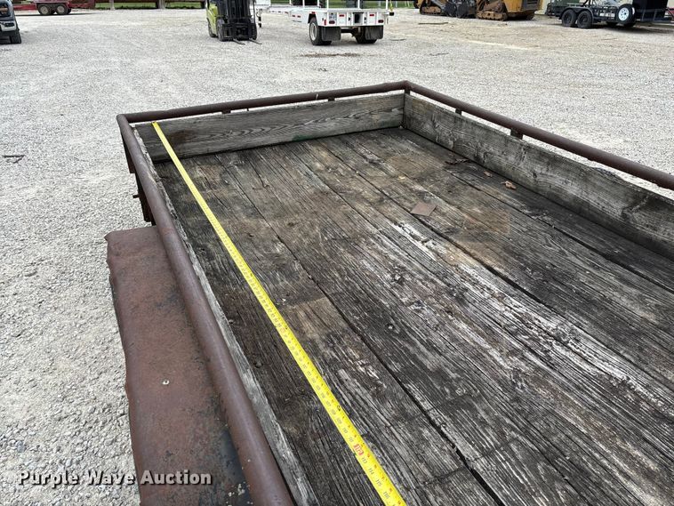 image for item FC5602 1987 Doolittle utility trailer
