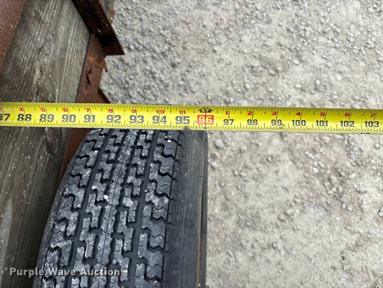 image for item FC5602 1987 Doolittle utility trailer