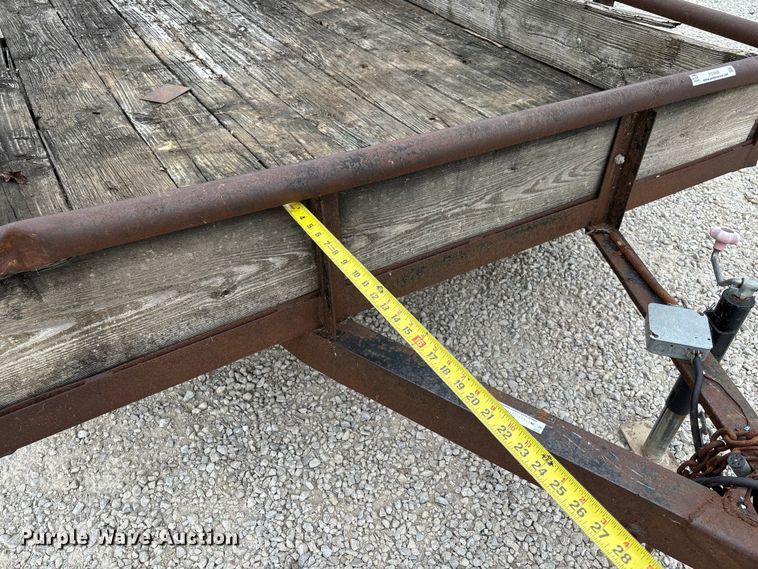 image for item FC5602 1987 Doolittle utility trailer