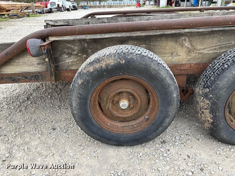 image for item FC5602 1987 Doolittle utility trailer