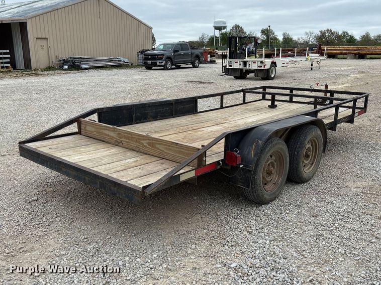 image for item FC5603 1987 Doolittle utility trailer