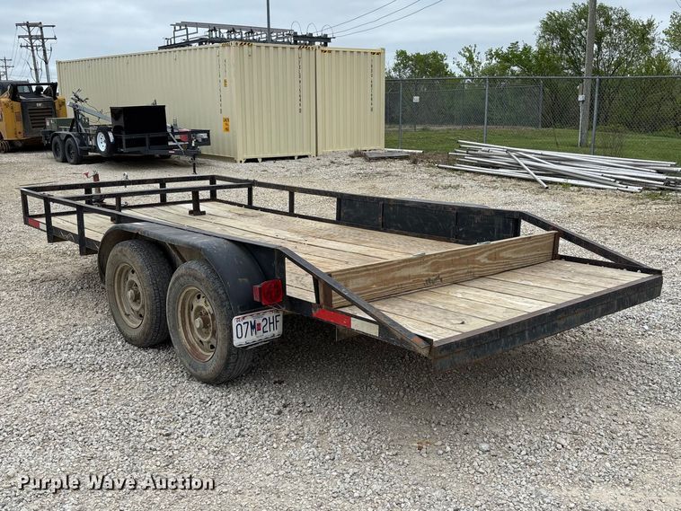 image for item FC5603 1987 Doolittle utility trailer