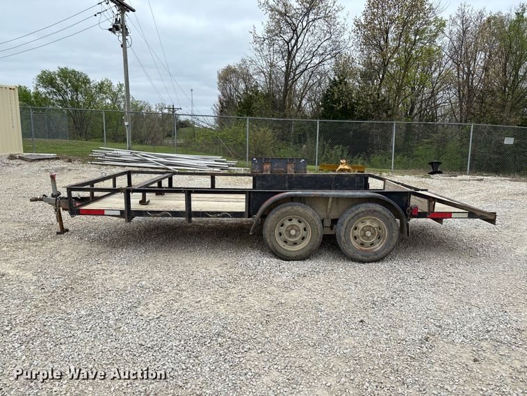image for item FC5603 1987 Doolittle utility trailer
