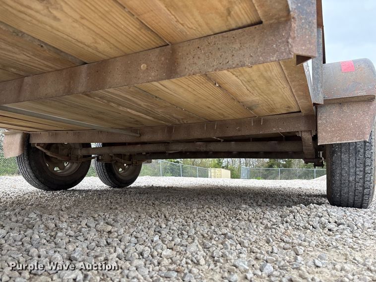 image for item FC5603 1987 Doolittle utility trailer