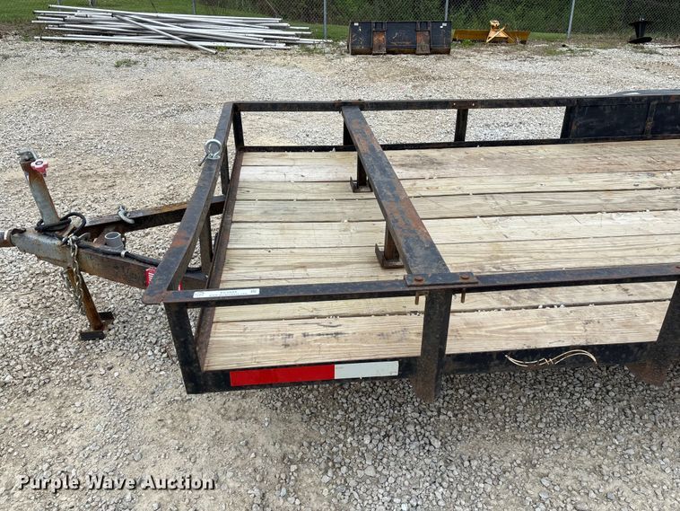 image for item FC5603 1987 Doolittle utility trailer