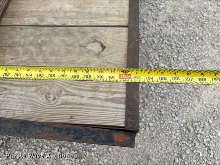 image for item FC5603 1987 Doolittle utility trailer