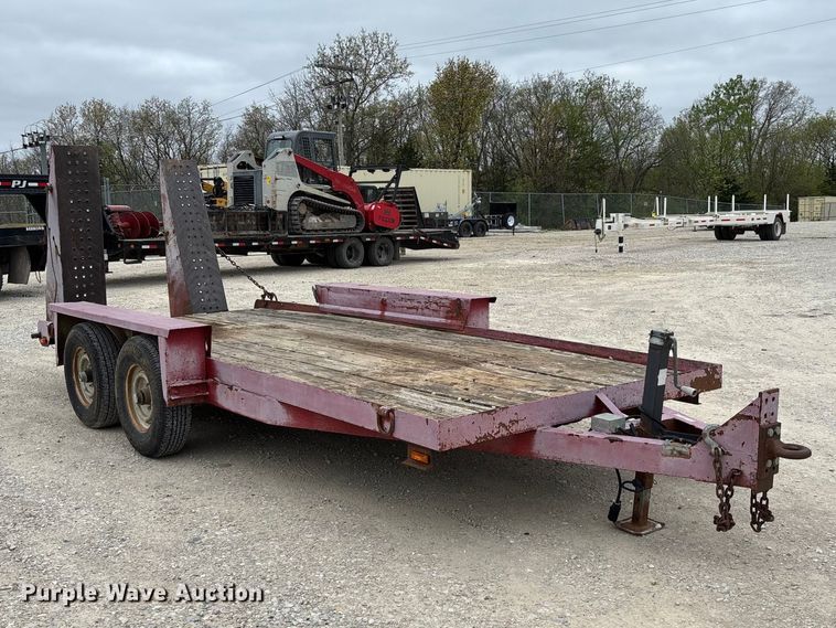 image for item FC5604 1995 Belshe GT-2 equipment trailer