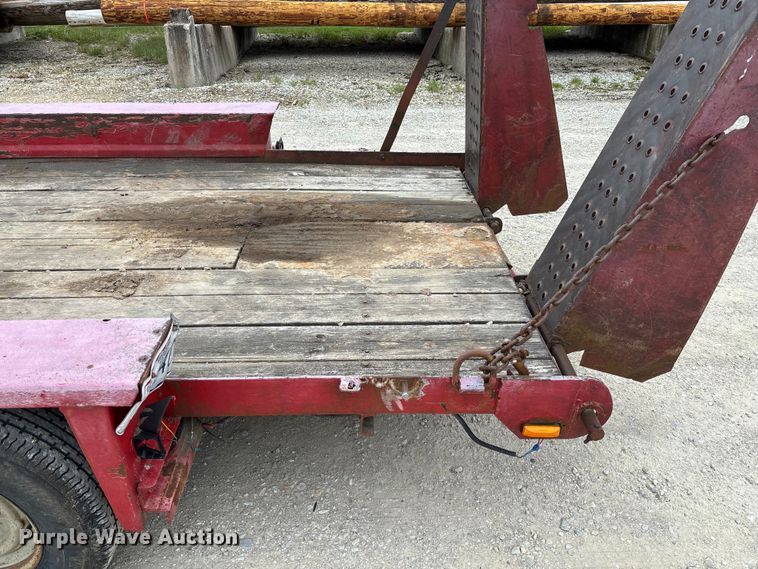 image for item FC5604 1995 Belshe GT-2 equipment trailer