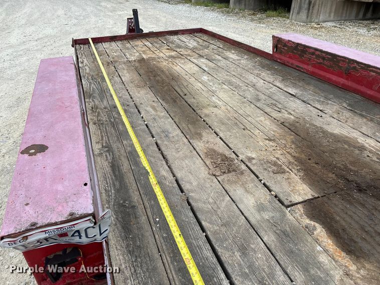 image for item FC5604 1995 Belshe GT-2 equipment trailer