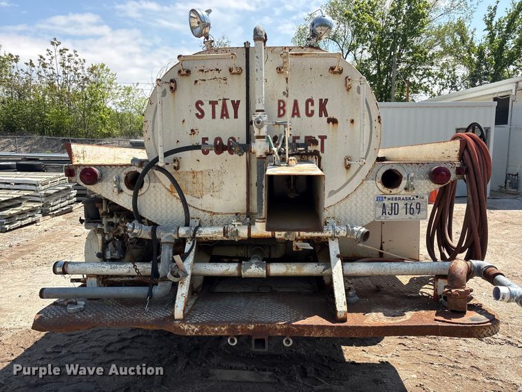 image for item FG2960 1967 GMC water truck