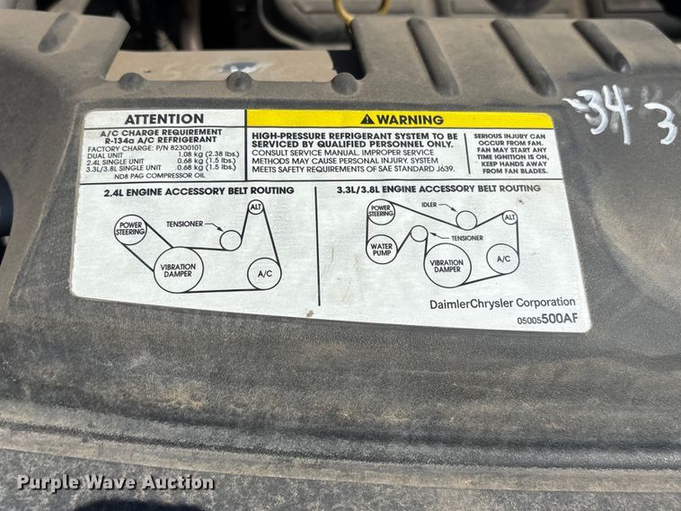 image for item FG2988 2006 Dodge Grand Caravan SXT van