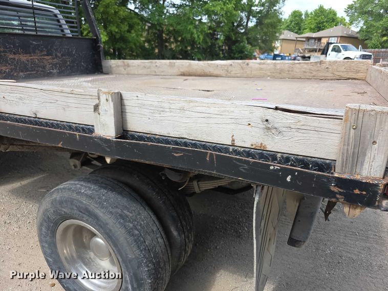 image for item FH6040 1997 Ford F450 dump flatbed truck