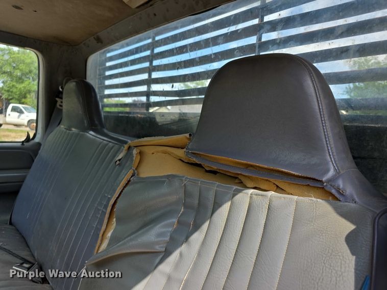 image for item FH6040 1997 Ford F450 dump flatbed truck