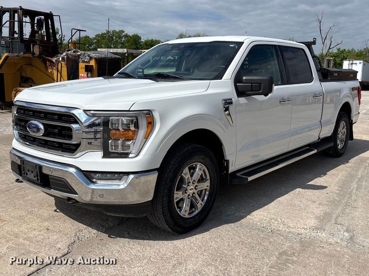image for item FH7079 2022 Ford F150 Crew Cab pickup truck