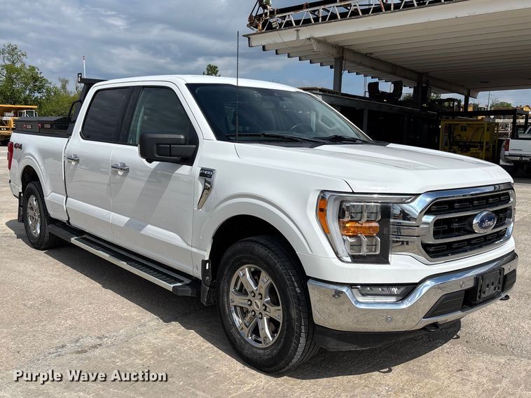 image for item FH7079 2022 Ford F150 Crew Cab pickup truck