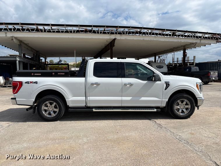image for item FH7079 2022 Ford F150 Crew Cab pickup truck