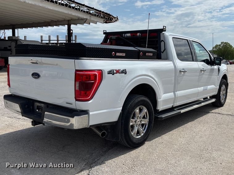 image for item FH7079 2022 Ford F150 Crew Cab pickup truck