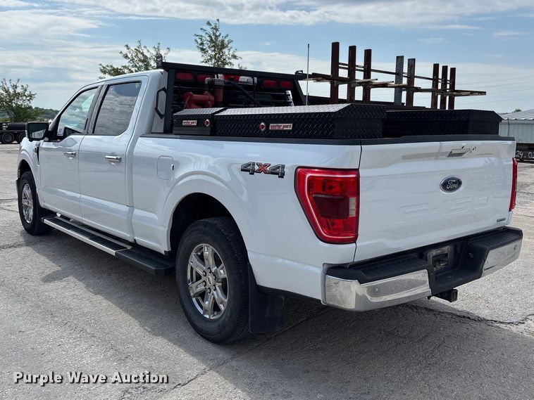 image for item FH7079 2022 Ford F150 Crew Cab pickup truck