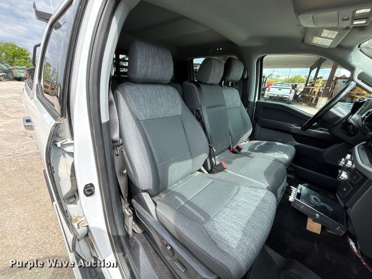 image for item FH7079 2022 Ford F150 Crew Cab pickup truck