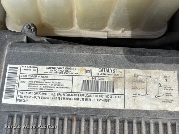image for item FH7080 2001 Chevrolet Silverado 3500 pickup truck