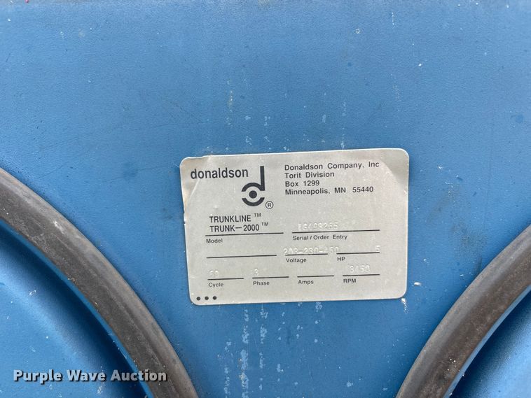 image for item FH7089 Donaldson Trunk-2000 fume collector