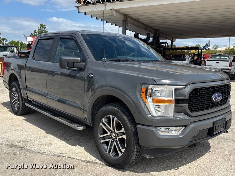 image for item FH7094 2021 Ford F150 Crew Cab pickup truck