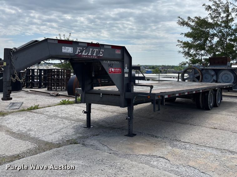 image for item FH7095 2015 Elite Trailers equipment trailer