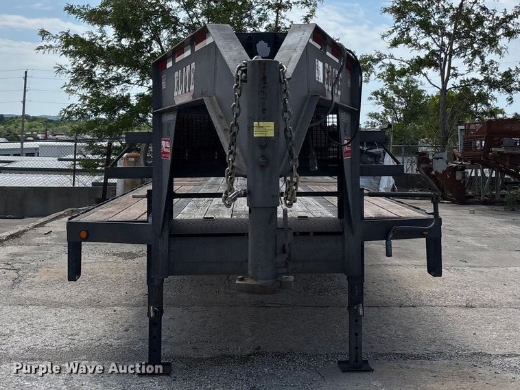 image for item FH7095 2015 Elite Trailers equipment trailer
