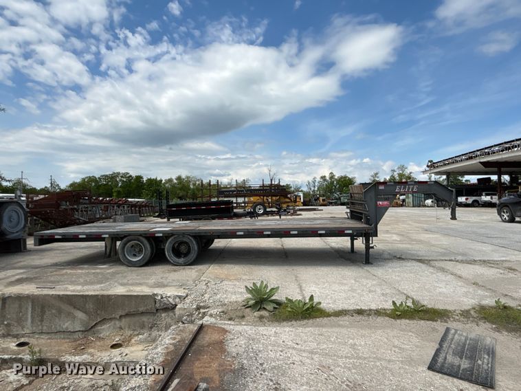 image for item FH7095 2015 Elite Trailers equipment trailer