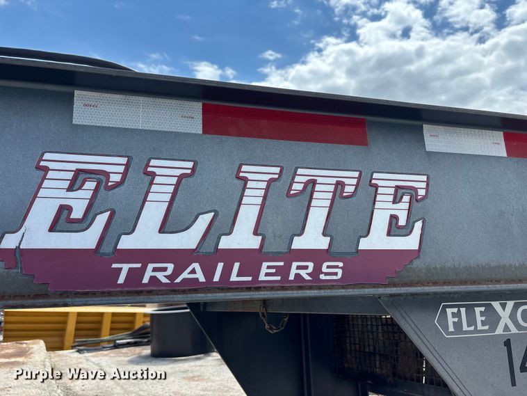 image for item FH7095 2015 Elite Trailers equipment trailer