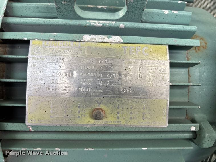 image for item FH7098 Ingersoll Rand 243 air compressor