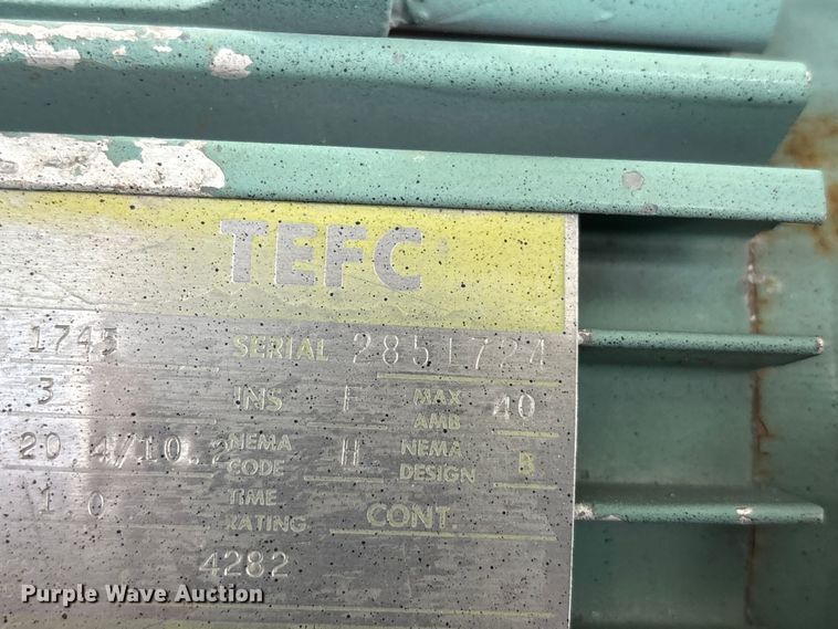 image for item FH7098 Ingersoll Rand 243 air compressor