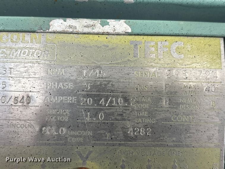 image for item FH7098 Ingersoll Rand 243 air compressor