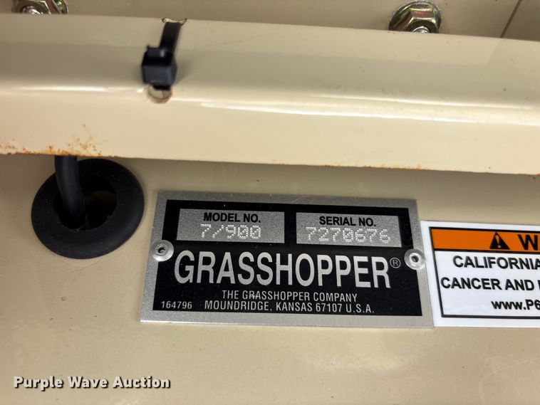 image for item FH7112 Grasshopper 7/900 sweeper