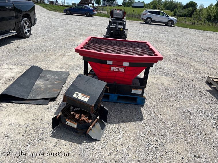 image for item FH7115 Western Tornado utv utility vehicle spreader