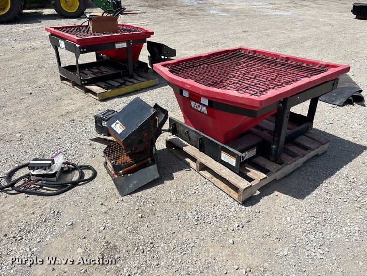 image for item FH7116 Western ? Tornado utv utility vehicle spreader