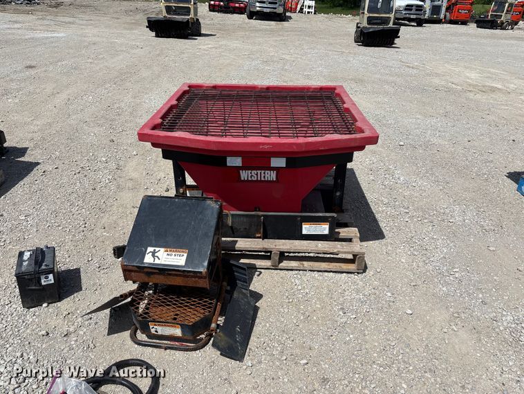 image for item FH7116 Western ? Tornado utv utility vehicle spreader