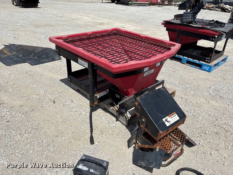 image for item FH7116 Western ? Tornado utv utility vehicle spreader