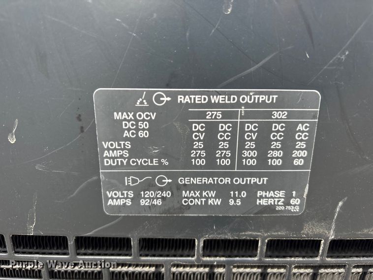 image for item FI0166 Miller Trailblazer 302 Welder