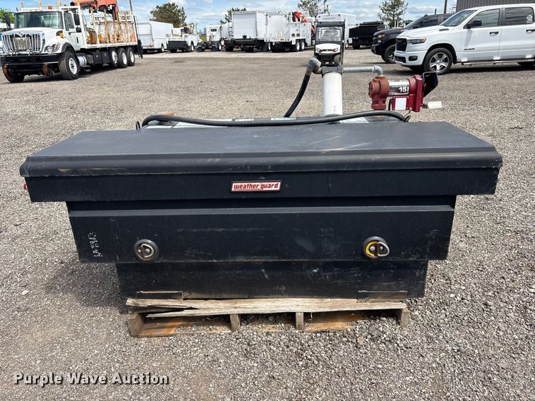 image for item FI0167 Weatherguard fuel transfer tank and toolbox