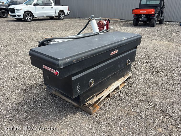 image for item FI0167 Weatherguard fuel transfer tank and toolbox